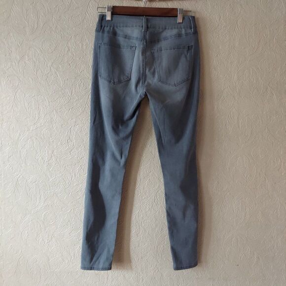 Refuge womens jeans gray distressed skinny stretch size 4 - Picture 3 of 7